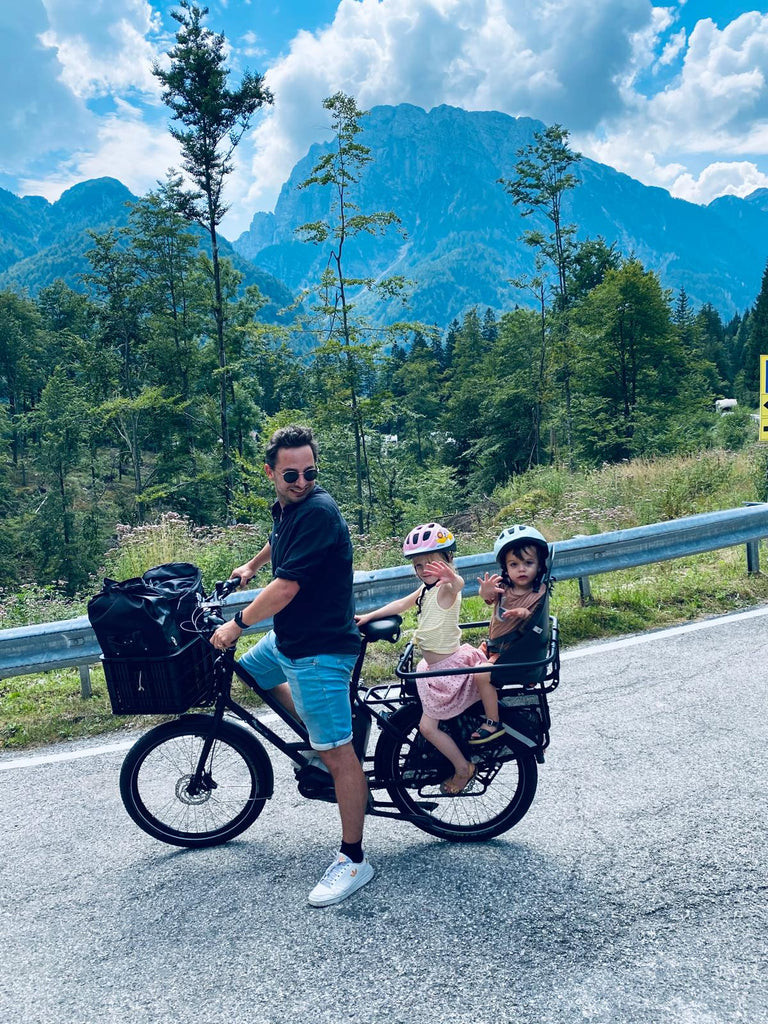 Fietsreis met kindjes