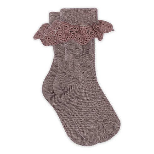 NIEUW - Lea socks - lace - Wool