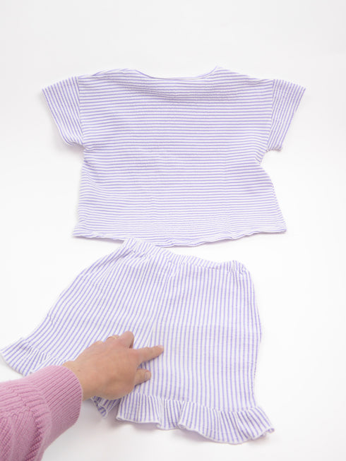 Zara - Setje T-shirt en short (92)