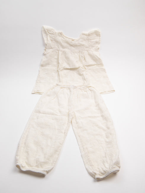 Zara - Setje bloesje en broek (98)