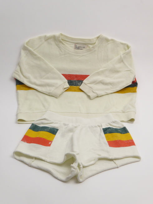 Piupiuchick - Setje sweater en short (98)
