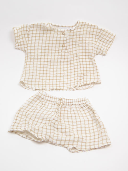 Zara - Setje T-shirt en short (68)