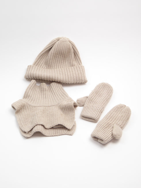 H&M - Setje sjaal, muts, handschoenen (98)