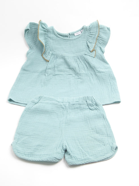 Name it - Setje T-shirt en short (104)