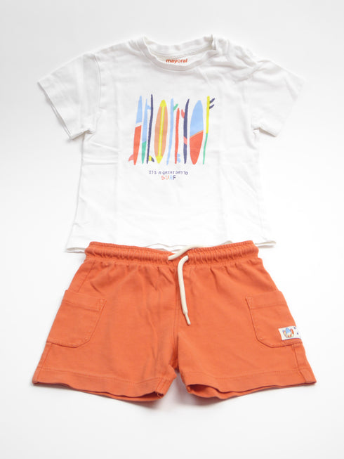 Mayoral - Setje T-shirt en short (92)