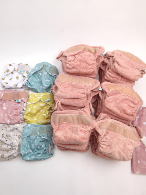 Tweedehands Startpakket 24 luiers - Newborn (2 – 7 kg) - Zo goed als nieuw!