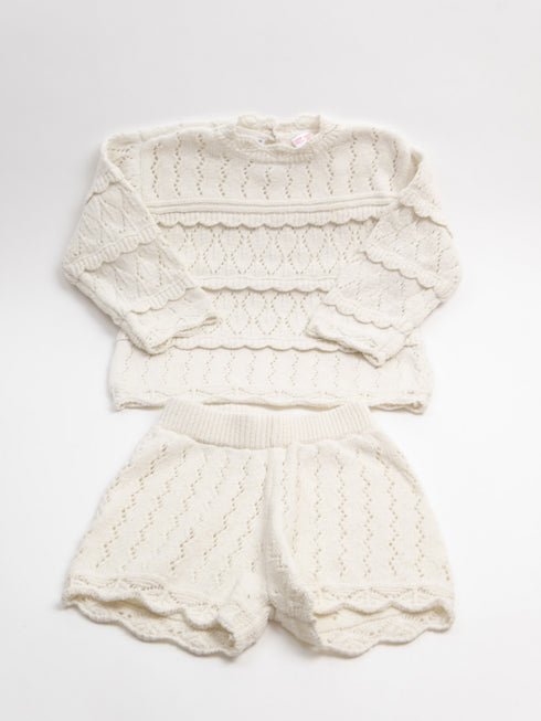 Zara - Setje sweater en short (86)