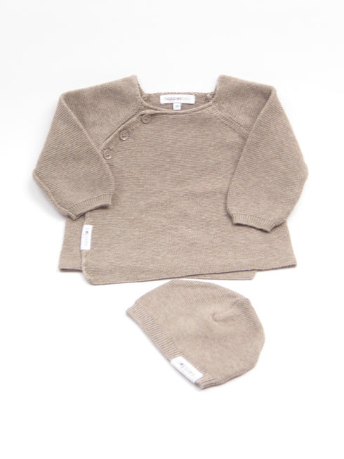 Noppies - Setje trui en muts (50)