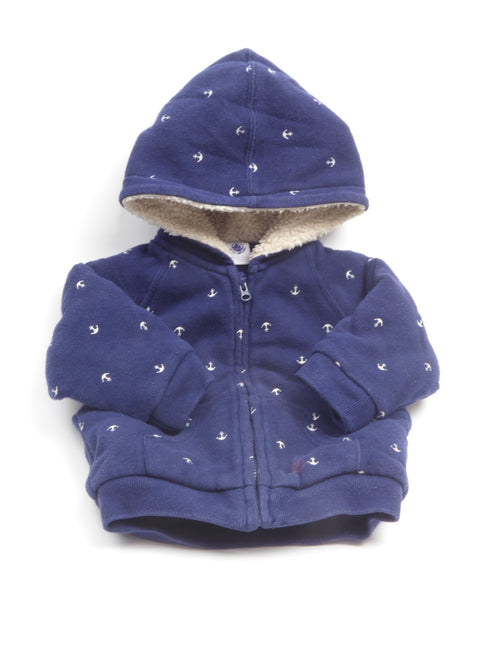 Petit Bateau - Zip up Hoodie (74)