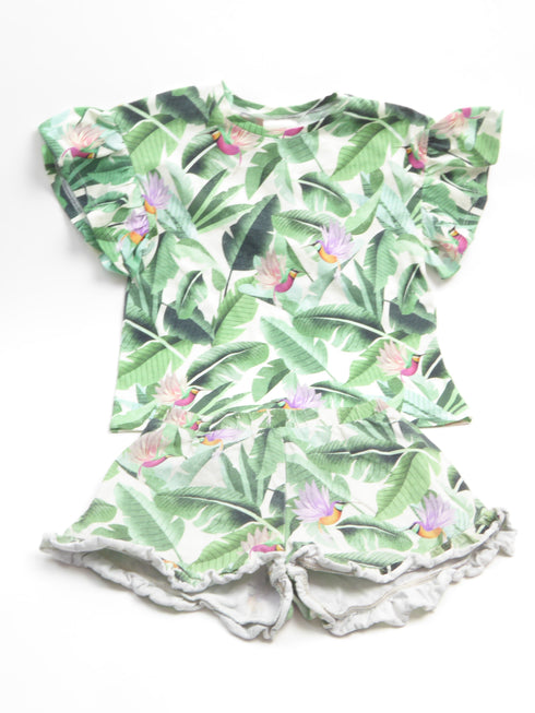 H&M - Setje T-shirt en short (110)