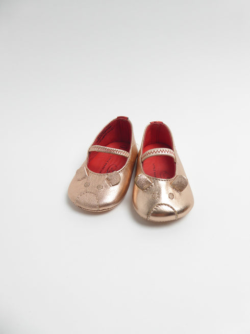 Little marc jacobs - Ballerina's (16) Roze metalic ballerina's