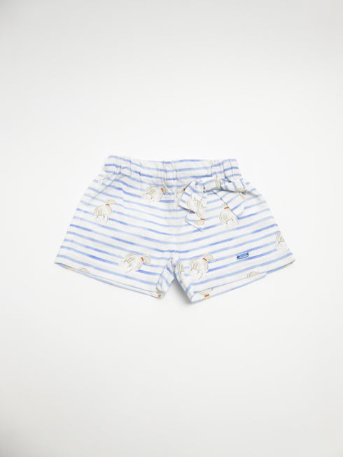 Riverwoods - Short (80) Wit/blauw gestreept shortje