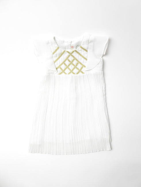 Billieblush - Kleedje (86) kleedje wit met transparant