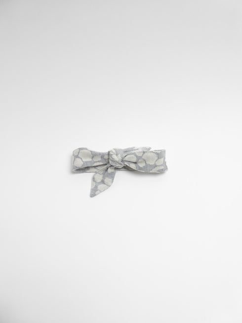 Bla bla bla - Haarband (38-39) Grijs met wit patroon