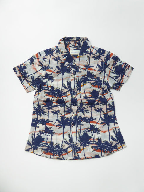 Hemd (128) Hemdje met palmbomen