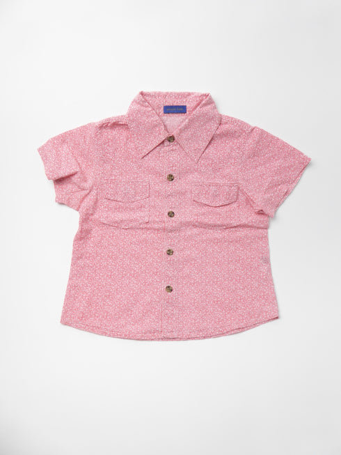 Hemd (104) Hemdje met rode tekening