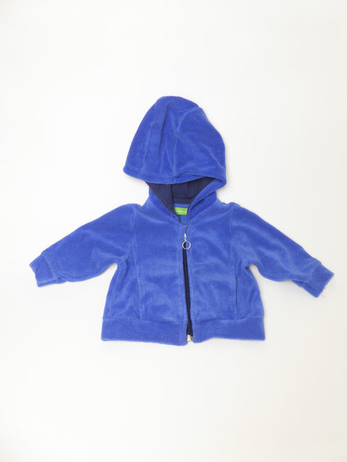 Trui (68) Blauwe hoodie in spons