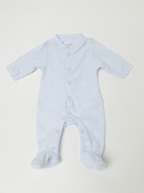 Pyjama (44) Lichtblauwew pyjama met sterretjes