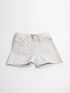 Hilde & Co - Short (116) Ecru jeans shortje met bruine stekking