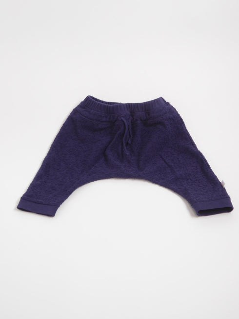 Hilde & co - Broek (56) Blauw broekje met koordjes