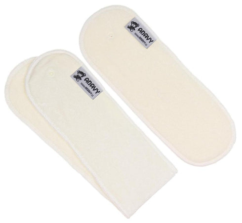 Bamboo luier inlegger
- Groot (60 cm)