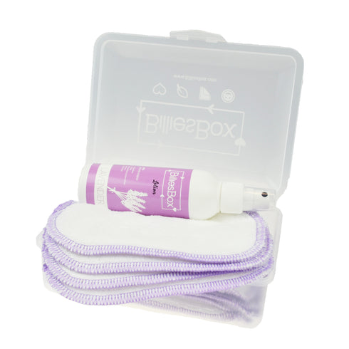 Box - 12 doekjes - Paars
- Lavendel